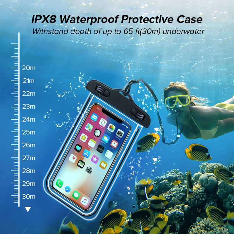 Universal Waterproof Phone Case For iPhone and Samsung