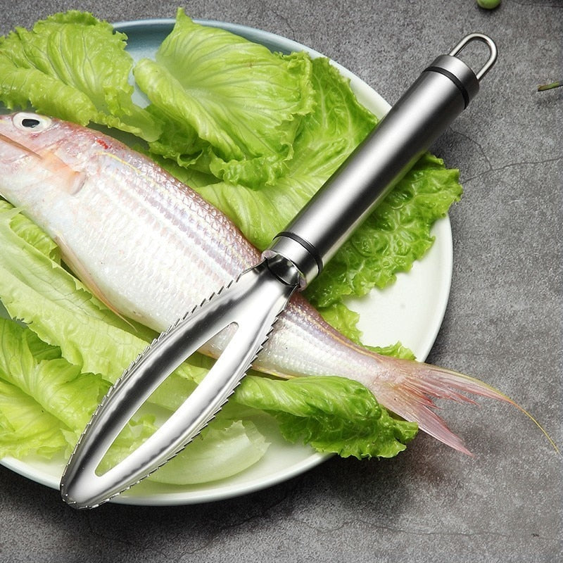 Kitchen Stainless Fish Scales Scraping Graters