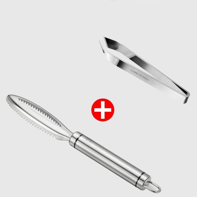 Kitchen Stainless Fish Scales Scraping Graters