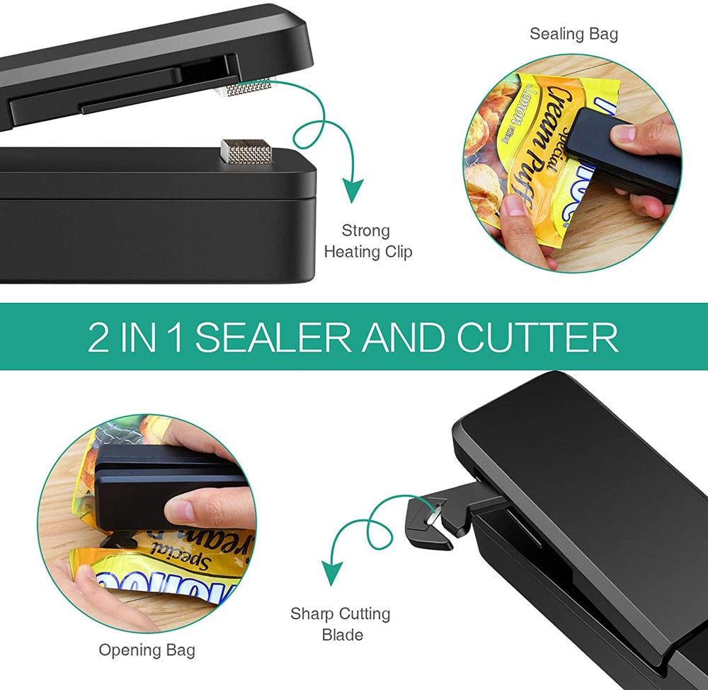 Mini 2 in 1 Rechargeable Vacuum Sealer
