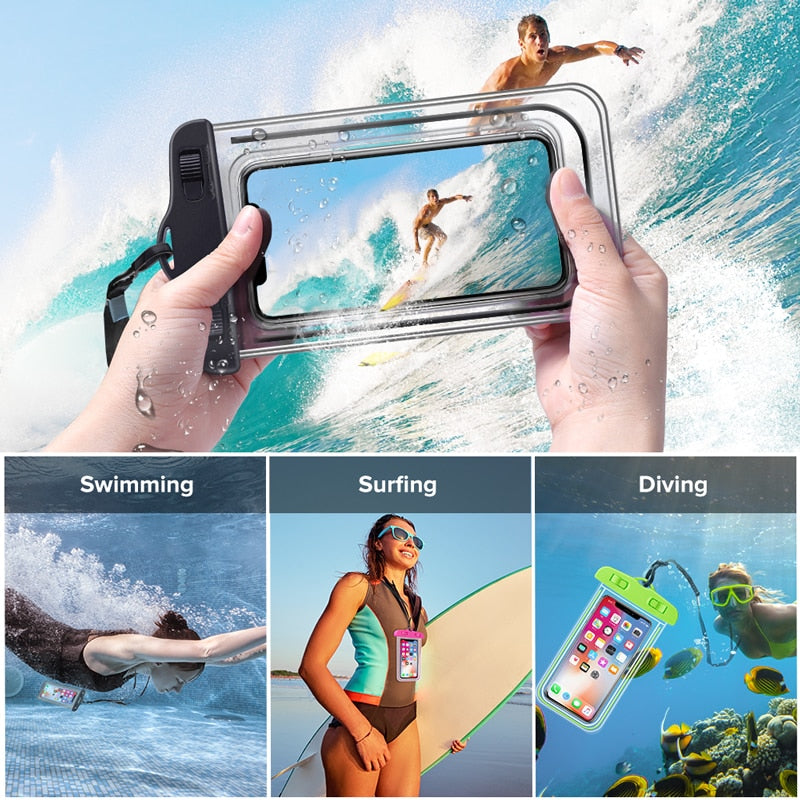 Universal Waterproof Phone Case For iPhone and Samsung