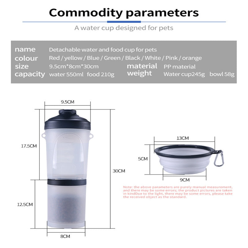 2 In 1 Pet Water Bottle Dispenser