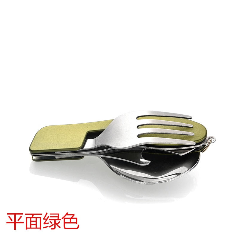 4 in 1 Multifunctional Outdoor Camping Utensil