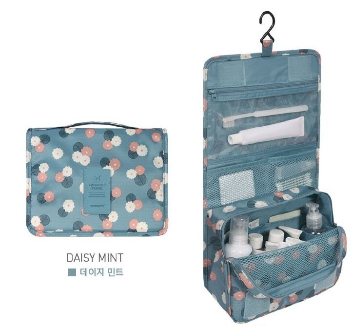 Waterproof Foldable Cosmetic Bag Travel Bag Toiletries Organizer