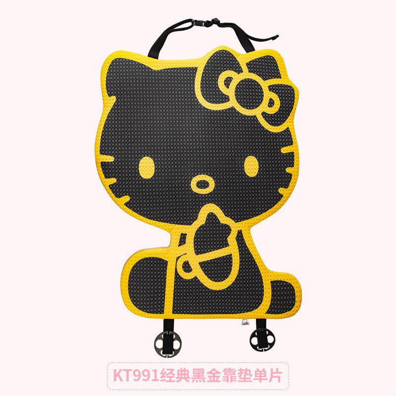 Cute Sanriod Anime Hello Kitty Car Seat Cover Cushion Protector Summer Pad Accessories Cartoon Seat Protect Cushion Automobile