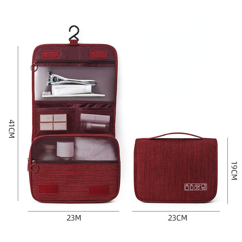 Waterproof Foldable Cosmetic Bag Travel Bag Toiletries Organizer