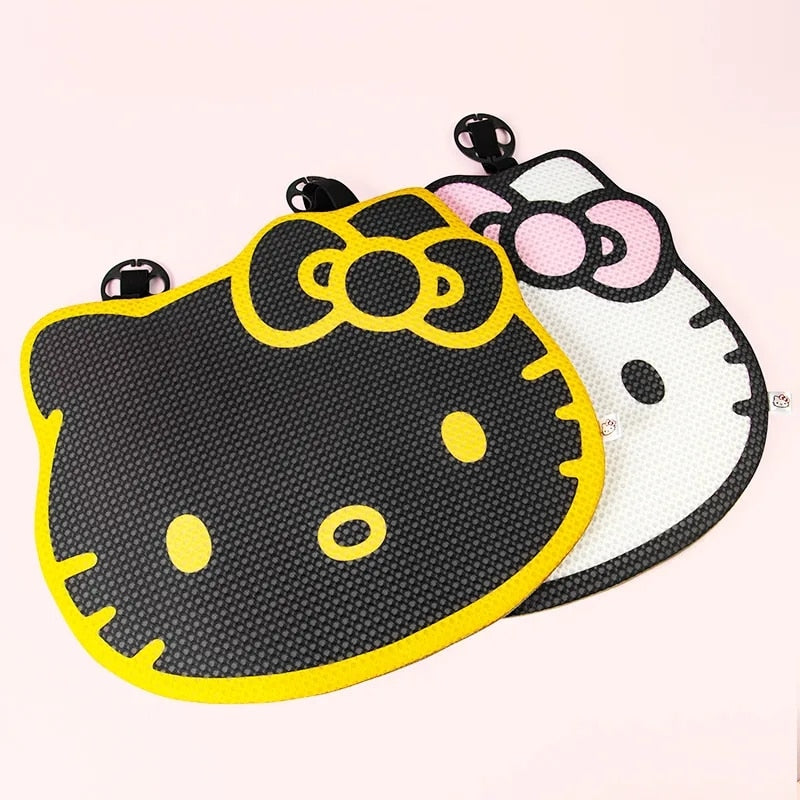Sanrio Kawaii Hello Kitty Car Seat Cushion Cartoon Seat Cool Cushion Seat Cover Car Interior Accessories Single Pack Auto Parts