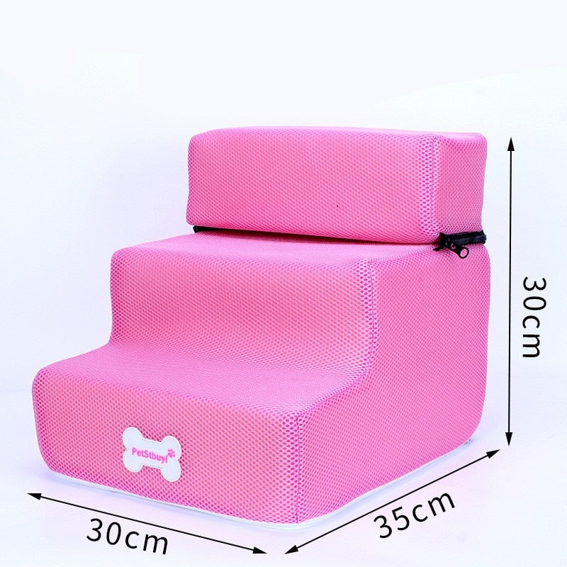 Dog Stairs Pet 3 Steps Stairs for Small Dog Cat
