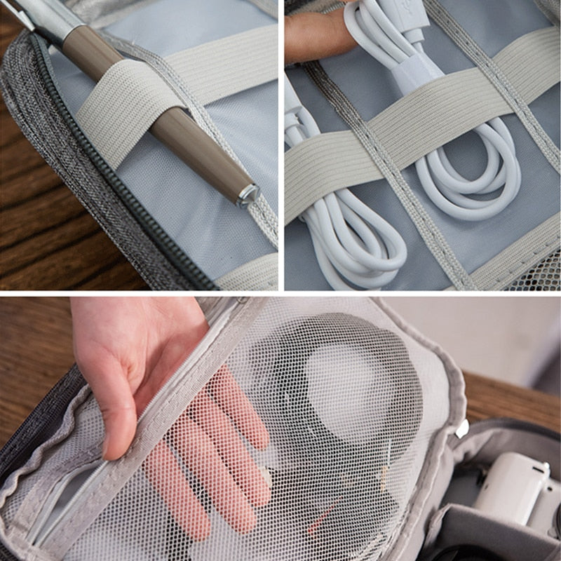 Portable Cable Digital Storage Bags Organizer
