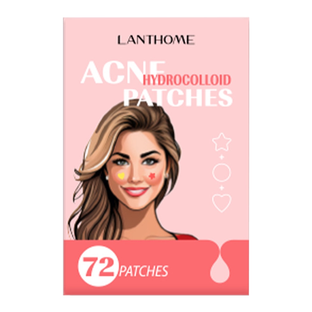 72pcs Hydrocolloid Pimple Patch Beauty Acne Skin Care