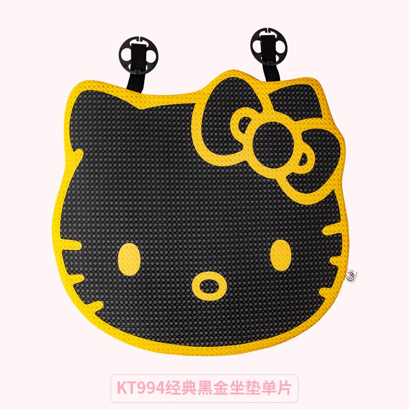 Cute Sanriod Anime Hello Kitty Car Seat Cover Cushion Protector Summer Pad Accessories Cartoon Seat Protect Cushion Automobile