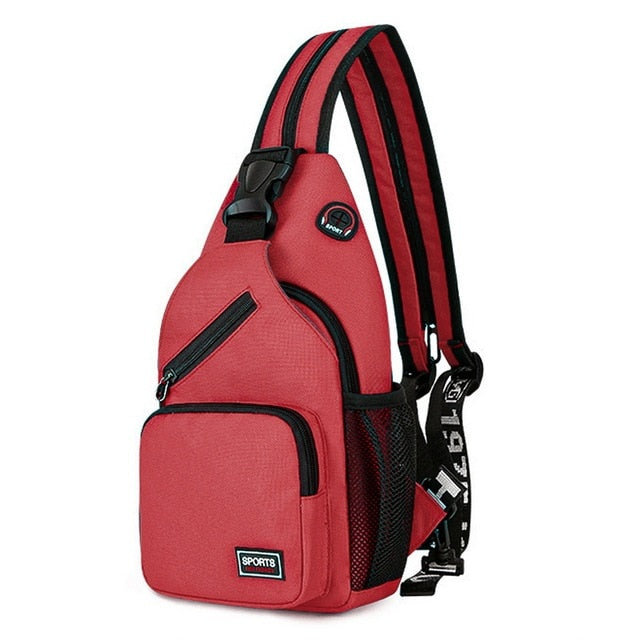 New Shoulder Bag Man 2022 Casual Chest Bag Business Male Bag Multi-Functional Women Backpack Cycling Sports Rucksack Travel Pack