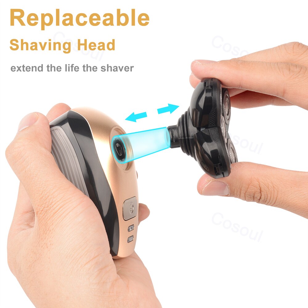 Rechargeable Electric Shaver for Men/Women