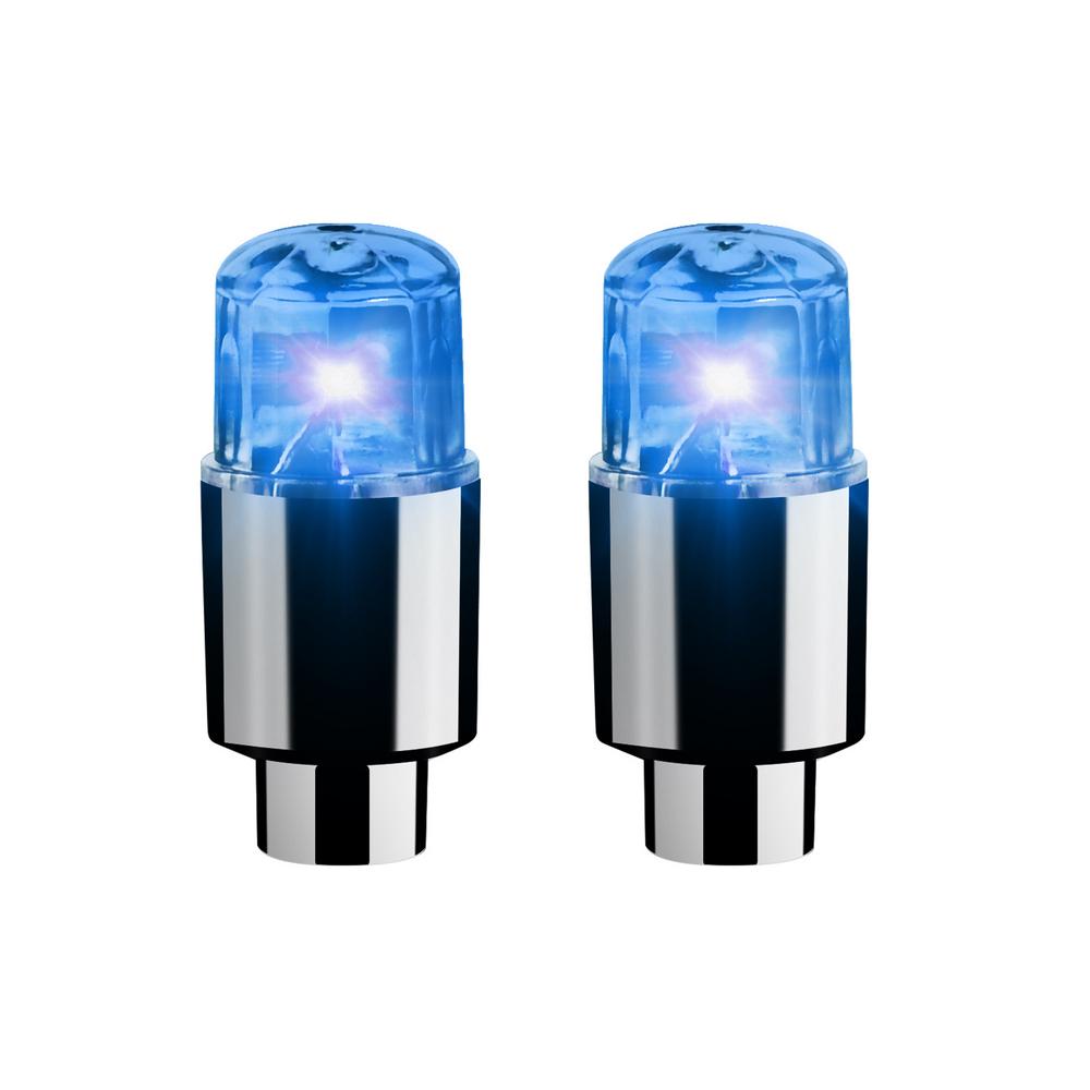 4-Piece Tire Valve Cap Lights