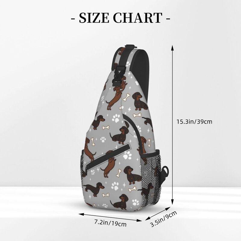 Crossbody Sling Wiener Dog Backpack