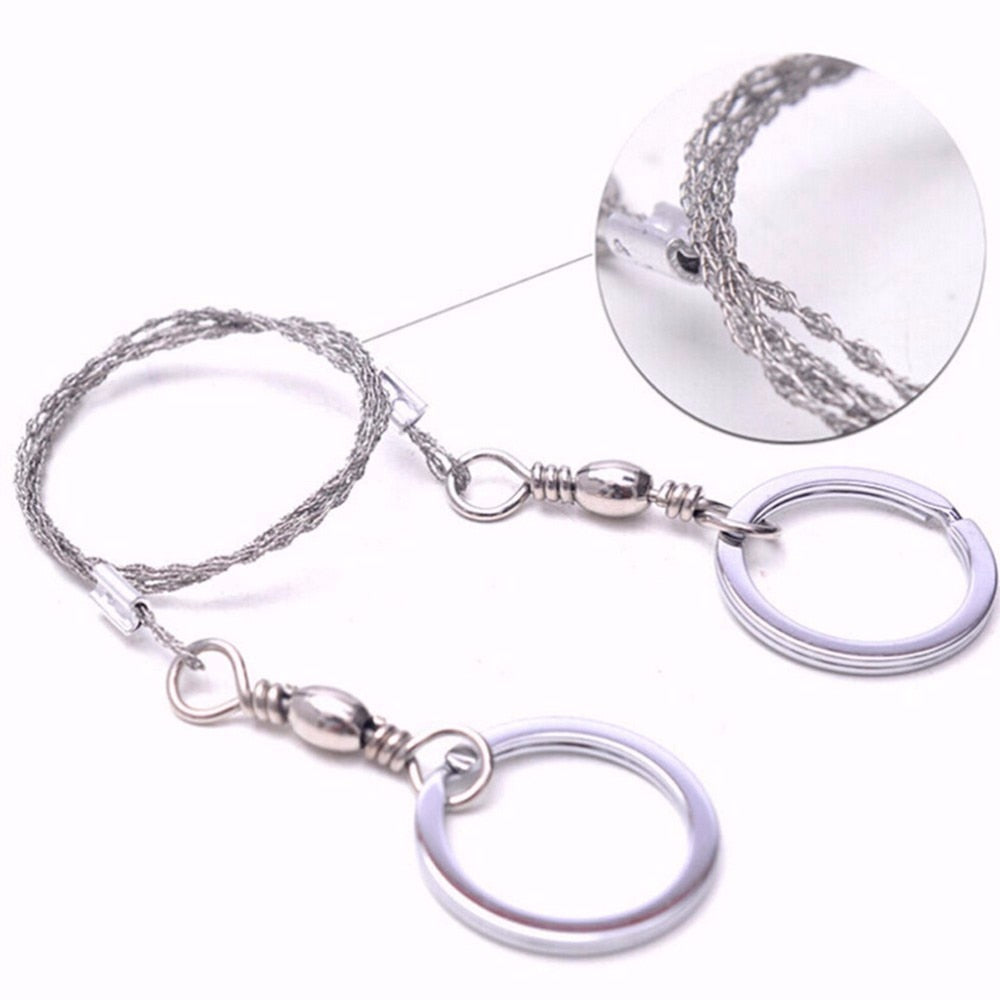 Portable Stainless Steel Wire Saw Universal Emergency Hand Chain