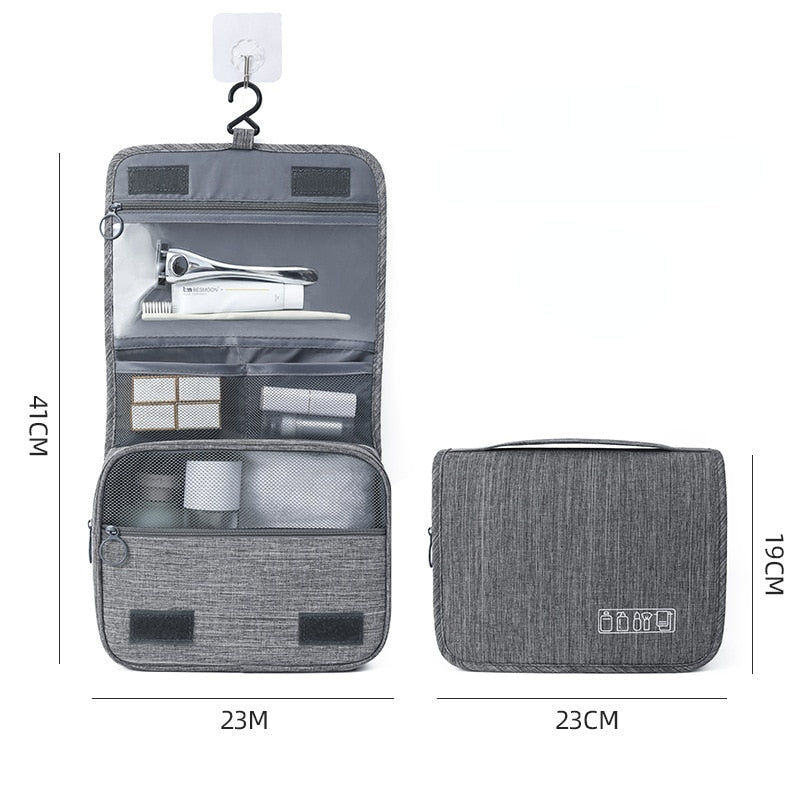 Waterproof Foldable Cosmetic Bag Travel Bag Toiletries Organizer
