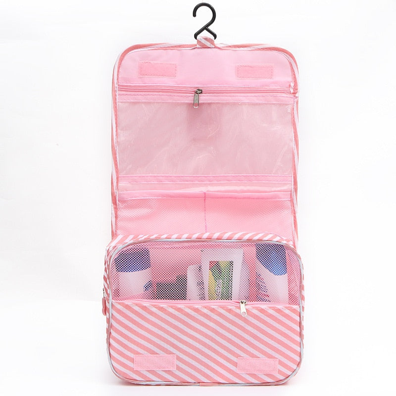 Waterproof Foldable Cosmetic Bag Travel Bag Toiletries Organizer