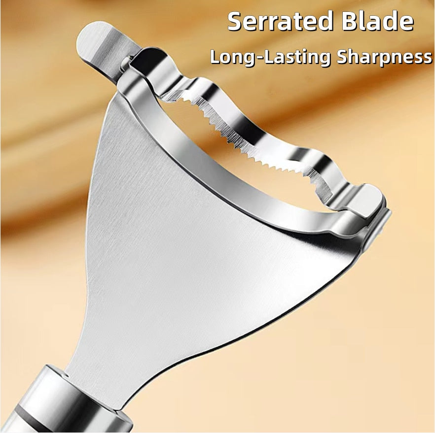 Stainless Steel Corn Peeler Corn Thresher Easy Peel Corn Thresher Corn Knives Peeler Kitchen Fruit and Vegetable Tools