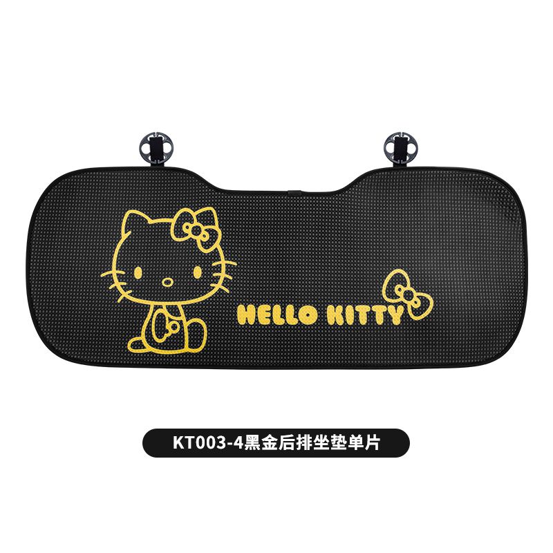 Sanrio Kawaii Hello Kitty Car Seat Cushion Cartoon Seat Cool Cushion Seat Cover Car Interior Accessories Single Pack Auto Parts