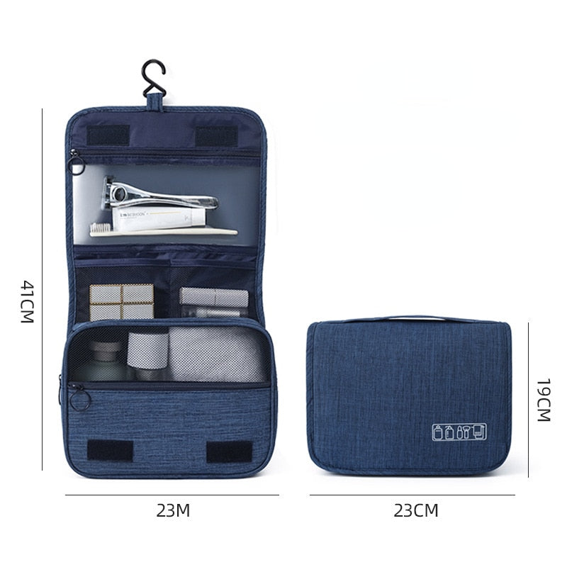 Waterproof Foldable Cosmetic Bag Travel Bag Toiletries Organizer