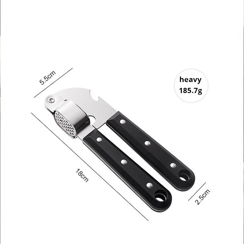Stainless Steel Garlic Press Household Garlic Garlic Press Manual Garlic Press