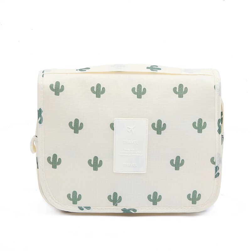 Waterproof Foldable Cosmetic Bag Travel Bag Toiletries Organizer
