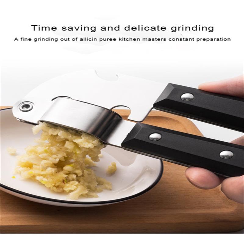 Stainless Steel Garlic Press Household Garlic Garlic Press Manual Garlic Press