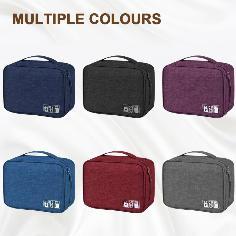 Portable Cable Digital Storage Bags Organizer