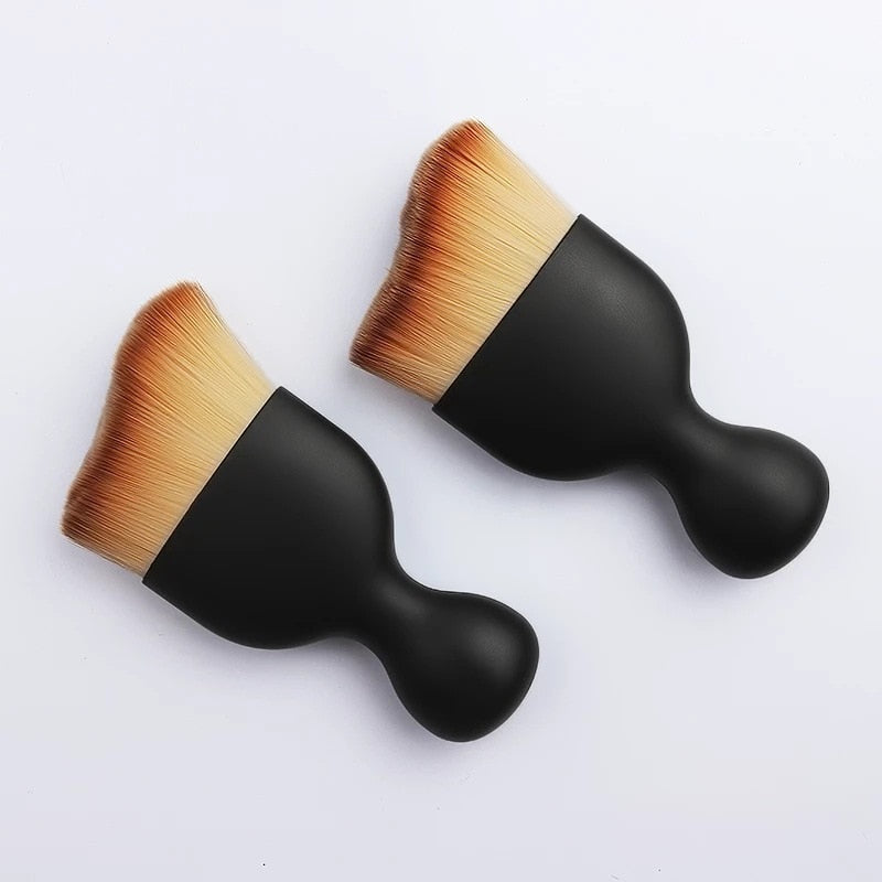 2 Pcs Car Interior Dust Sweeping Soft Brush Car Washing Tool