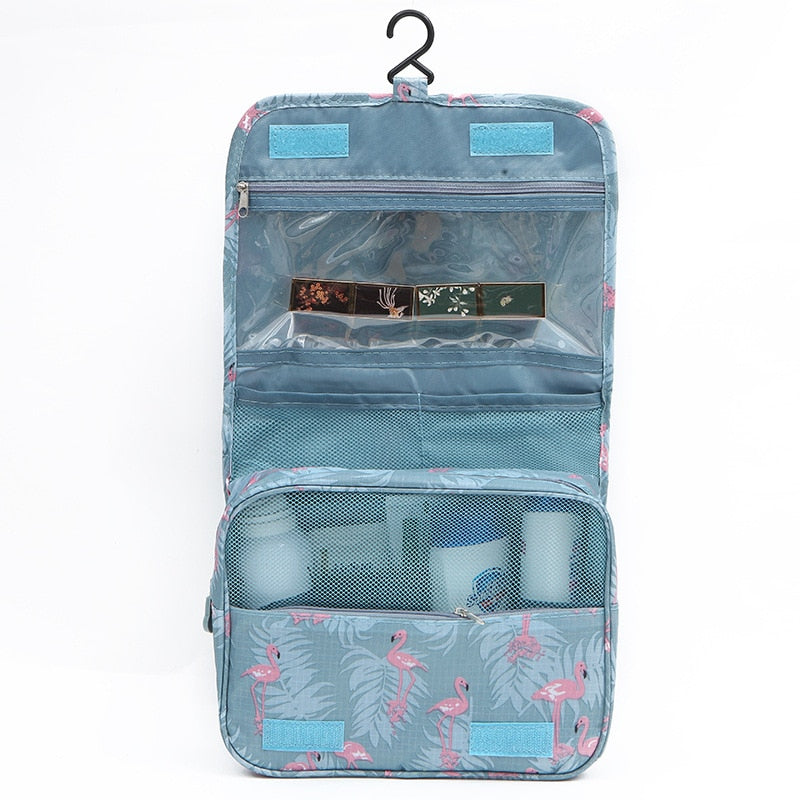 Waterproof Foldable Cosmetic Bag Travel Bag Toiletries Organizer
