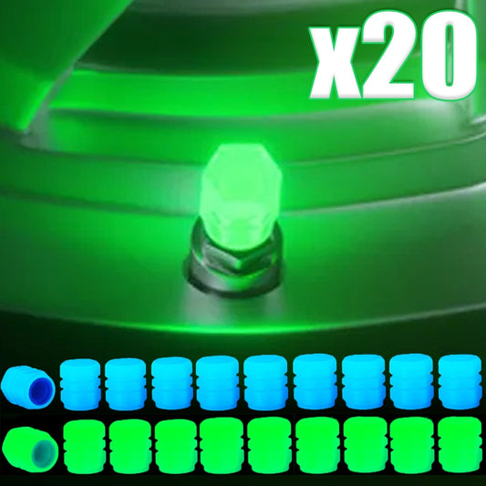 Car Luminous Glowing Tire Valve Cap LED Lights