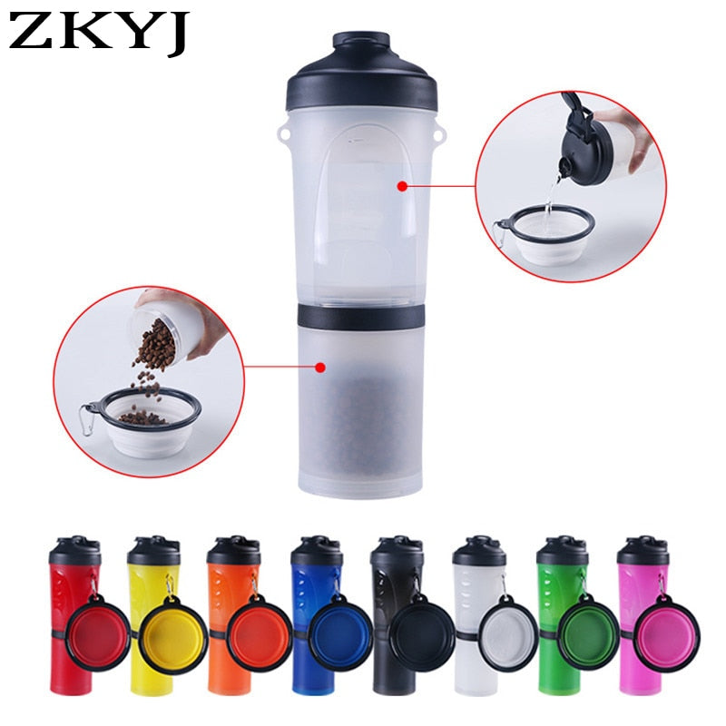 2 In 1 Pet Water Bottle Dispenser