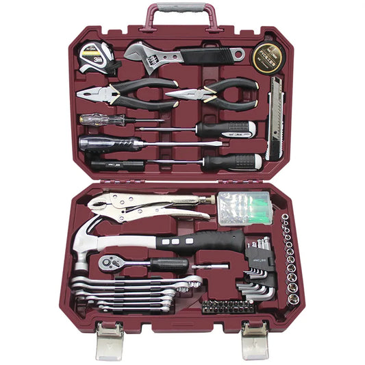 Plastic Portable Tools Box Sets Anti-fall Parts Organizer Rigid Plastic Screwdriver Empty Box Waterproof Multifunctional Toolbox