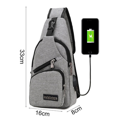 Crossbody Sling Backpack Sling Bag Travel Hiking Chest Bag Daypack