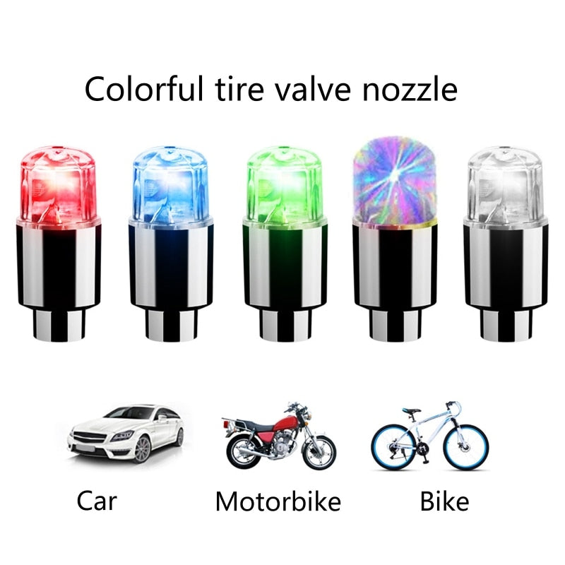 LED Light Tire VALVE Caps